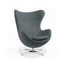 Egg Chair mit ocean Cashmere